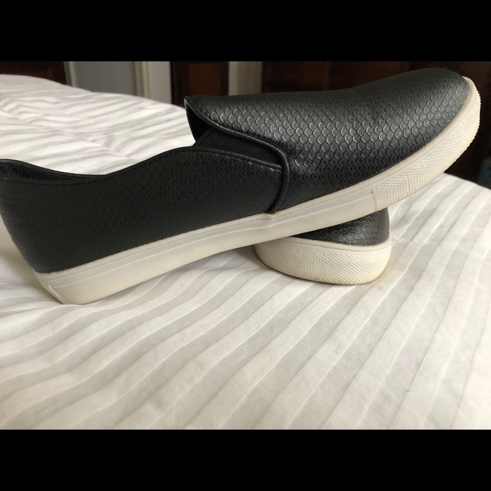 Black slip in shoes 8.5